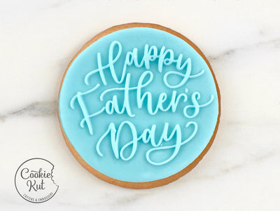 Happy Father&#39;s Day - Fathers Day Reverse Embosser Stamp