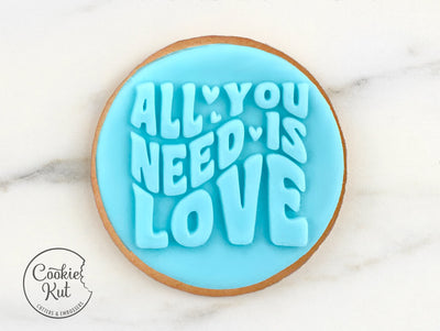 All You Need is Love - Valentine's Day Reverse Embosser Stamp