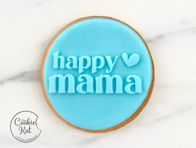 Happy Mama - Mother's Day Reverse Embosser Stamp