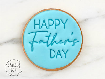 Happy Fathers Day Style 5 - Fathers Day Embosser Stamp