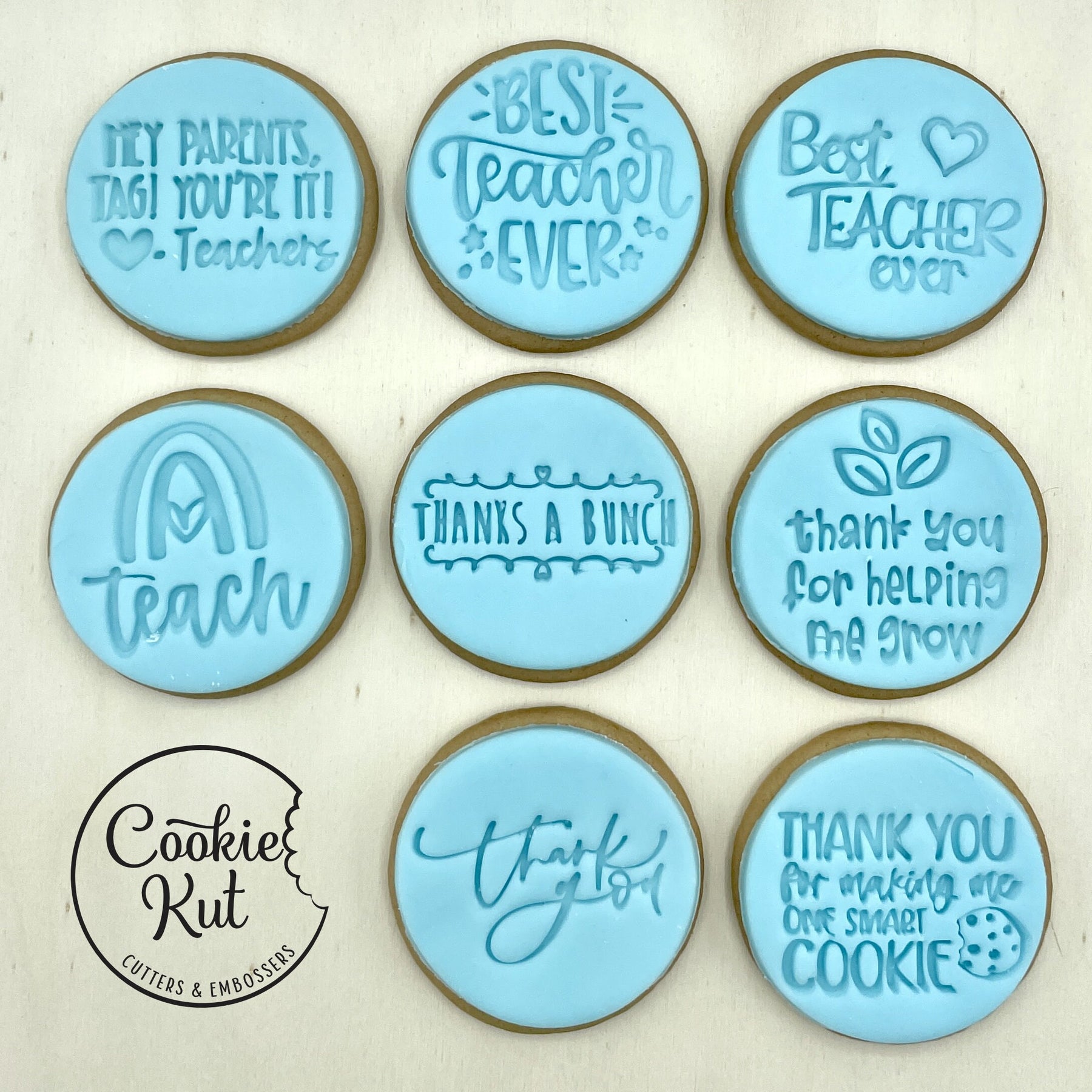 CookieThinx  Personalised Cake Toppers, Stamps and Cutters