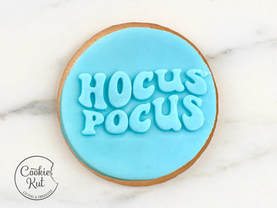Hocus Pocus 2 - Cookie Biscuit Stamp Embosser Halloween Fondant Cake Decorating Icing Cupcakes Stencil